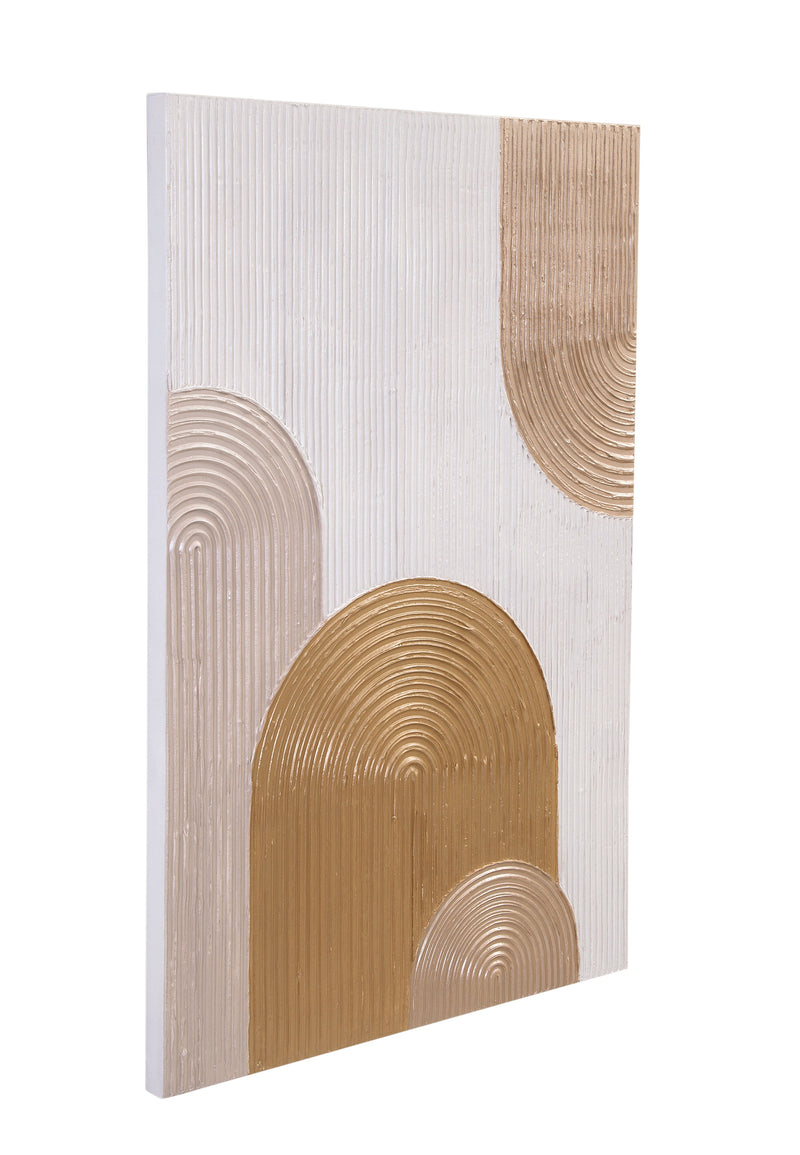 Iggy Canvas Art - Beige