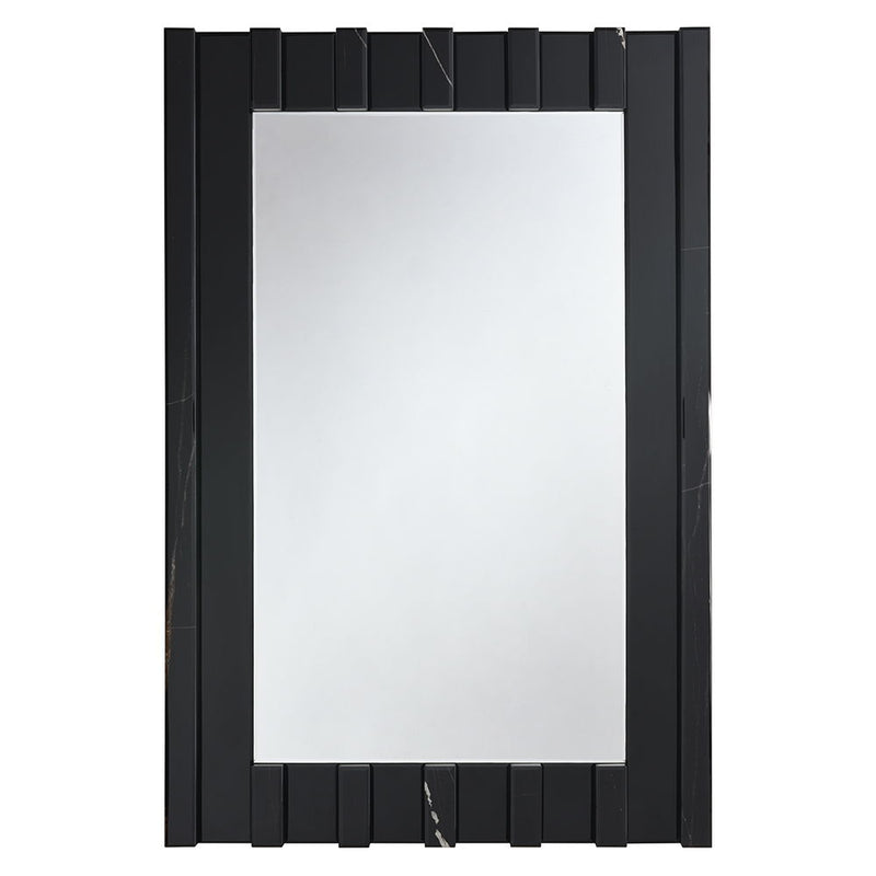 Drisana - Accent Mirror - Black Mirrored
