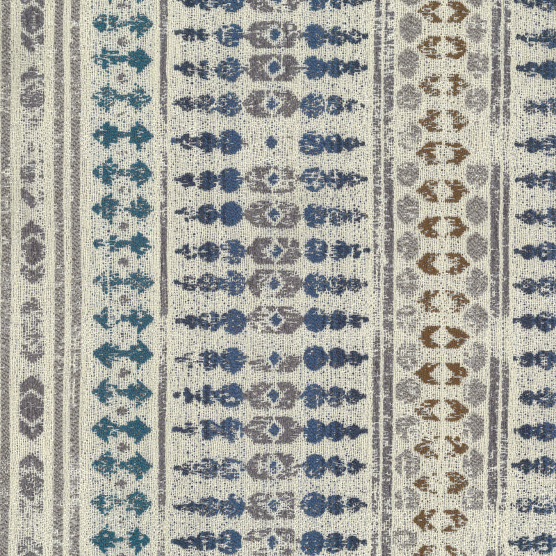 Flower Power - Accent Chair - Blue Cadet