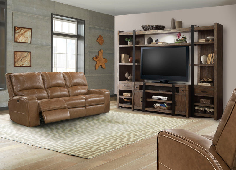 Swift - Power Reclining Loveseat - Bourbon