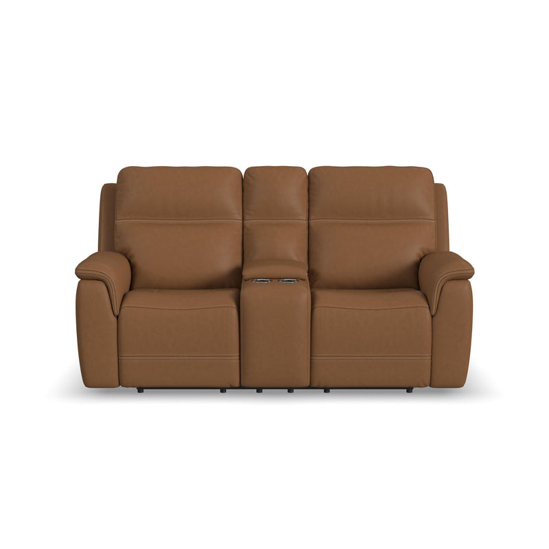 Sawyer - Power Reclining Loveseat With Console, Power Headrests, Lumbar