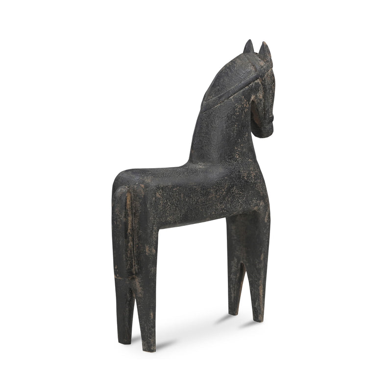 Gallant - Wooden Sculpture - Black