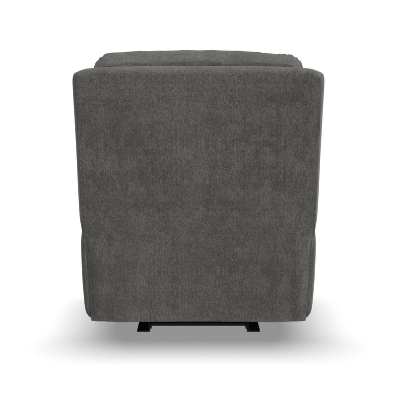 Penn - Fabric Power Rocking Recliner With Power Headrest & Lumbar