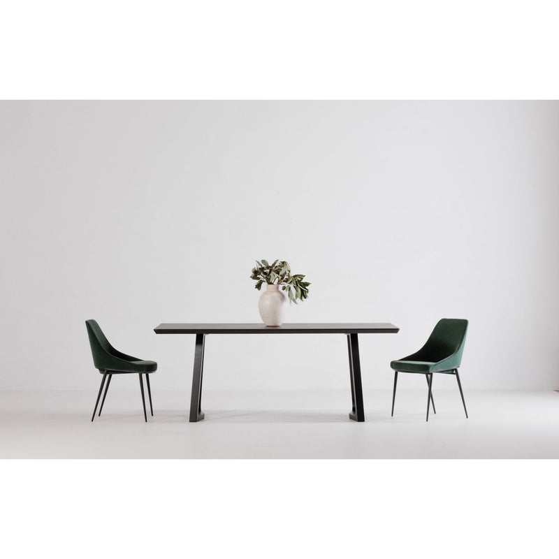 Silas - Dining Table - Black Ash