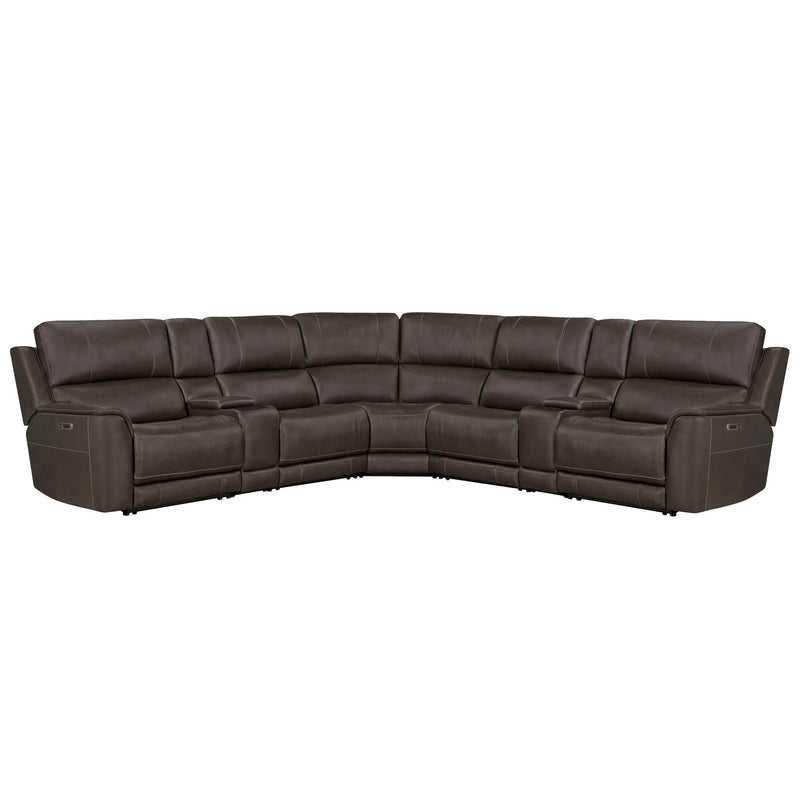 Easton - Power Reclining Sectional With Power Adjustable Headrests