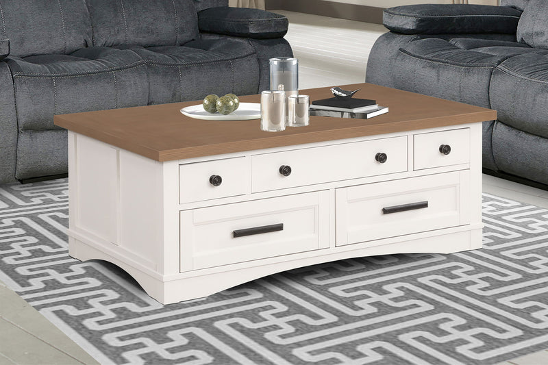 Americana Modern - Cocktail Table With Lift Top - Cotton