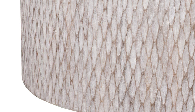 Brewer - Accent Cocktail Table - White Wash