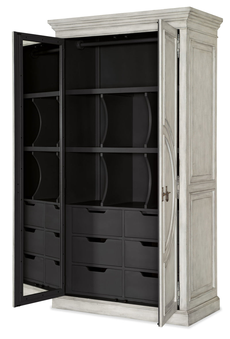 Boheme - Bilzen Wardrobe - Pearl Silver
