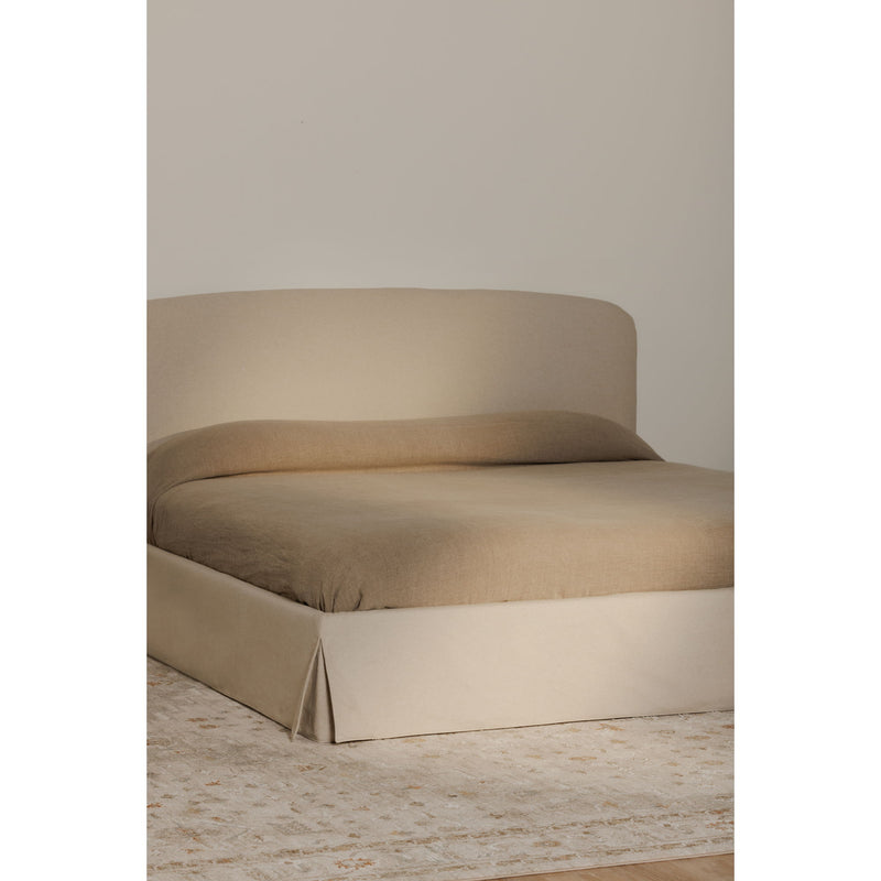 Joan - Queen Storage Bed - Cream