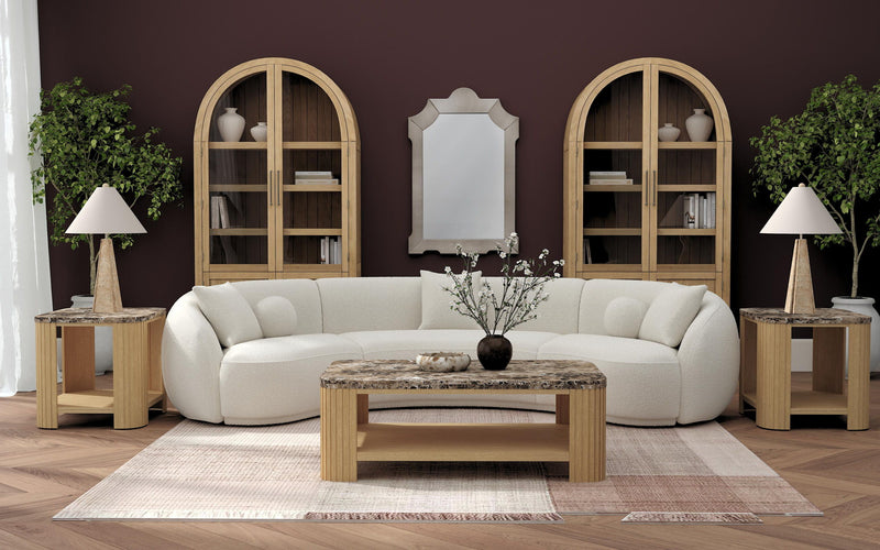 Arlo - Coffee Table - Pale Oak