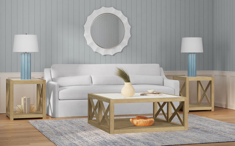 Holden - Square Coffee Table - Rustic Blonde