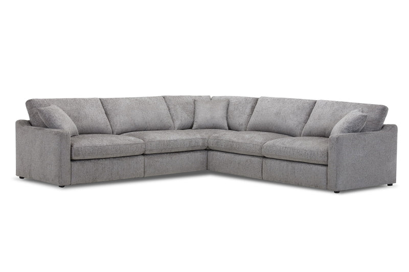 Surrender - 5 Piece Modular Sectional - Burmese Nature