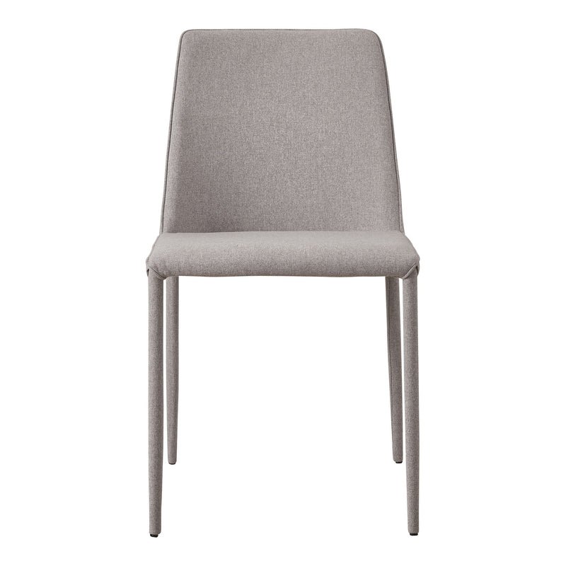 Nora - Fabric Dining Chair (Set of 2) - Light Gray