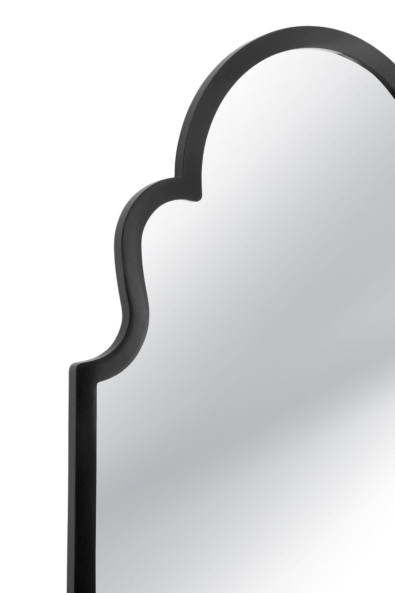 Elberta - Floor Mirror - Black