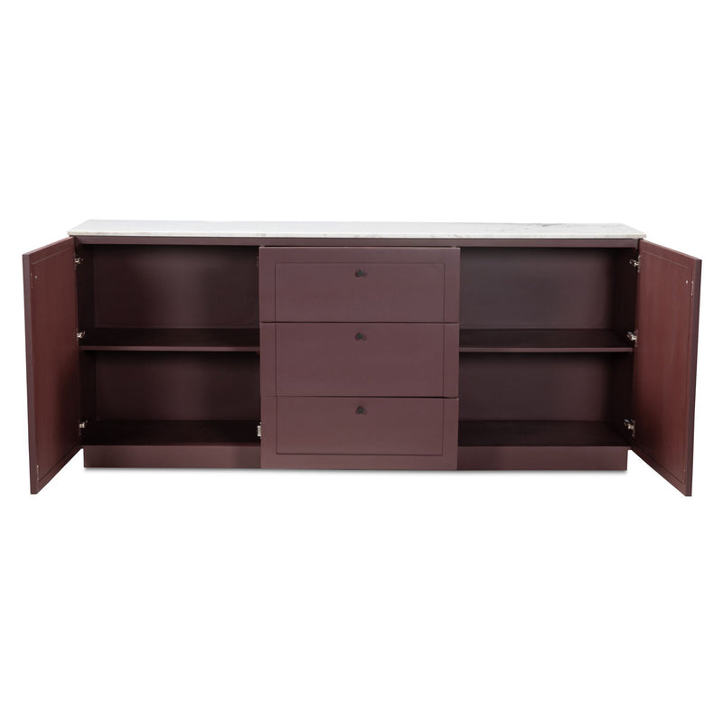 Nadine - Sideboard - Deep Burgundy
